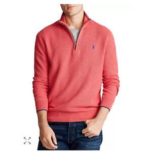 Polo Ralph Lauren Cotton Quarter-Zip Sweater size large